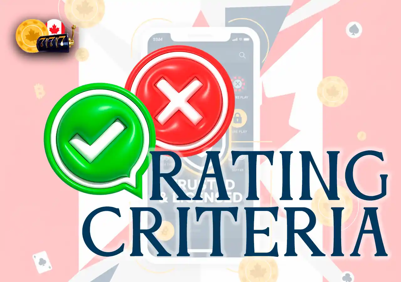 Online Casinos Rating Criteria – What to Look for